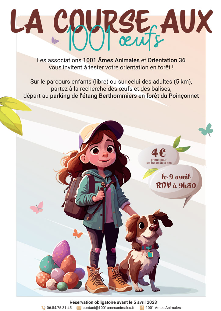 À vos boussoles le dimanche 9 avril